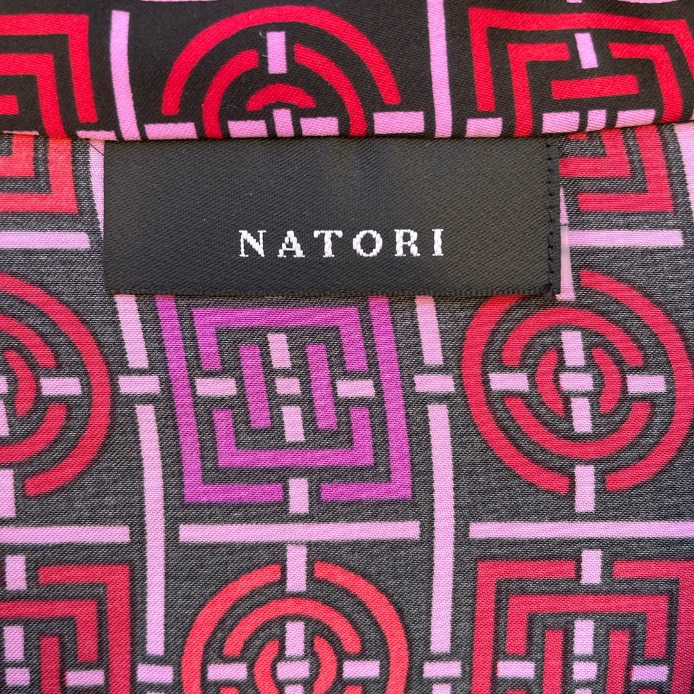 Natori Women's Infinity Printed Notch 2-piece Pajama Set Size M - Picture 4 of 11